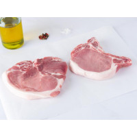 Braciole con osso di suino etrusco