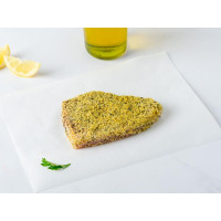 Pesce spada con panatura rustica ai profumi siciliani