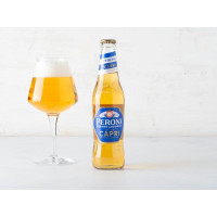Birra Peroni Nastro Azzurro stile Capri