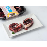 Tentacoli di polpo cotti a vapore