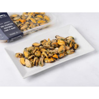 Cozze sgusciate e cotte al naturale
