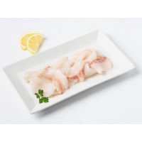 Carpaccio affumicato di branzino allevato in mare aperto nel Salento
