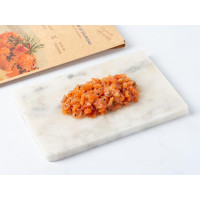 Tartare di salmone norvegese affumicato con sesamo
