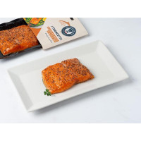 Trancetto di salmone affumicato a caldo al pepe