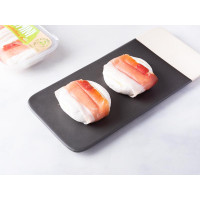 Tomini con speck da piastra