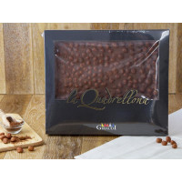 Quadrellone cioccolato fondente e nocciole Piemonte