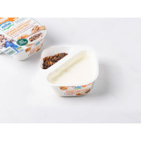 Yogurt al fiordilatte senza lattosio con pepite di biscotto al caramello