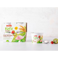 Kefir Plus cremoso Flora intestinale con fragola, kiwi e cereali
