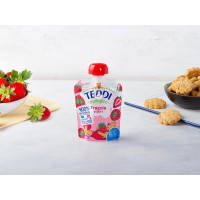 Yogurt intero alla fragola da bere BIO