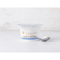 Yogurt greco bianco intero