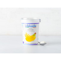 Yogurt intero alle banane