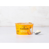 Yogurt magro con pesca in pezzi BIO