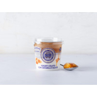Yogurt colato al caramello salato