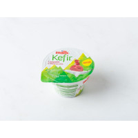 Kefir cremoso al lampone e melograno