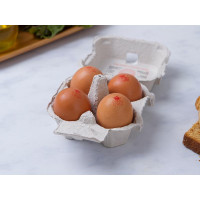 4 Uova alta qualità BIO da galline al pascolo