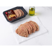 Fettine di lonza di suino panate