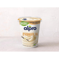 Alternativa vegetale di soia alla vaniglia