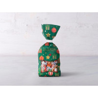 Fiocco di natale con cioccolatini al latte e gianduia