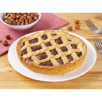 Crostata con crema di nocciole BIO