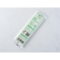 25 cannucce in PLA compostabile