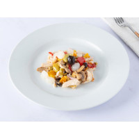 Insalata di pollo e verdure