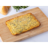 Polpettone ligure di patate e fagiolini