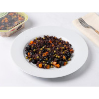 Riso nero con verdure