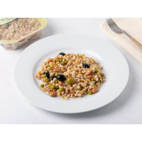 Mix di farro e orzo con legumi