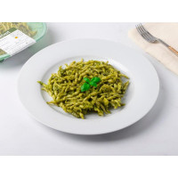 Trofie al pesto con patate e fagiolini