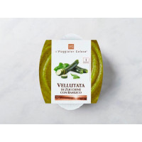 Vellutata di zucchine e basilico