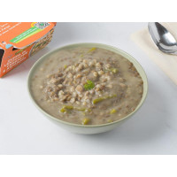 Zuppa di lenticchie, cereali e asparagi