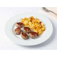 Polpettine alla milanese con patate