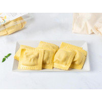 Ravioli con polpa di granchio blu