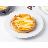 Crostata di ricotta e gocce di cioccolato