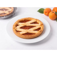 Crostata con confettura di albicocche