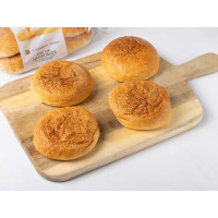 4 panini hamburger sesamo