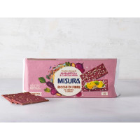 Crackers con barbabietola e carota nera