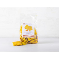 Tocchetti di focaccia genovese alla curcuma
