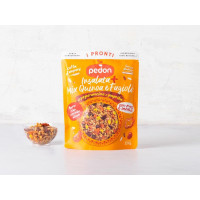 Quinoa e fagioli rossi con verdure al peperoncino e paprika