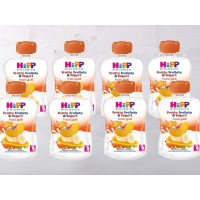Frutta frullata di frutti gialli e yogurt BIO