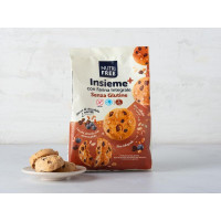 Biscotti integrali con gocce di cioccolato e mirtilli senza glutine