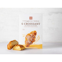 6 croissant con granella di zucchero