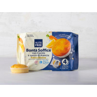 Bontà soffice senza glutine con carota e succo di arancia