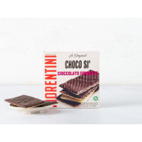 Fette croccanti ricoperte di cioccolato fondente
