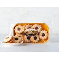 Occhi di bue con marmellata