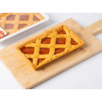 Crostata all'albicocca con farina di mais Ottofile