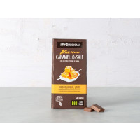 Cioccolato Mascao al latte con caramello e sale BIO