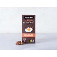Cioccolato Mascao al latte con nocciole intere BIO