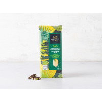 Cioccolato fondente 56% con pistacchi salati BIO