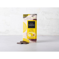 Cioccolato fondente 62% con mandorle e cedro